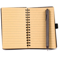 Blocco per appunti in carta kraft personalizzato S26507