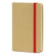 Blocco per appunti  in carta riciclata rosso personalizzato S26476R