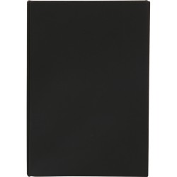 Blocco per appunti in cartone riciclato nero personalizzato S26481N