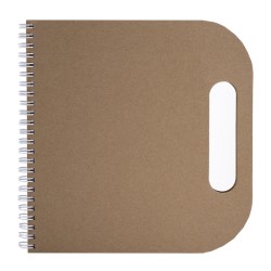 Blocco per appunti in cartone riciclato personalizzato S26496