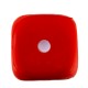 Dado antistress in pu rosso personalizzato S26237R