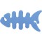 Lisca avvolgicavo in silicone blu sky personalizzato S26024SK