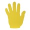 Mano in eva giallo personalizzato S26803G