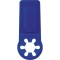 Porta bottiglia da cinta blu royal personalizzato S26021BL