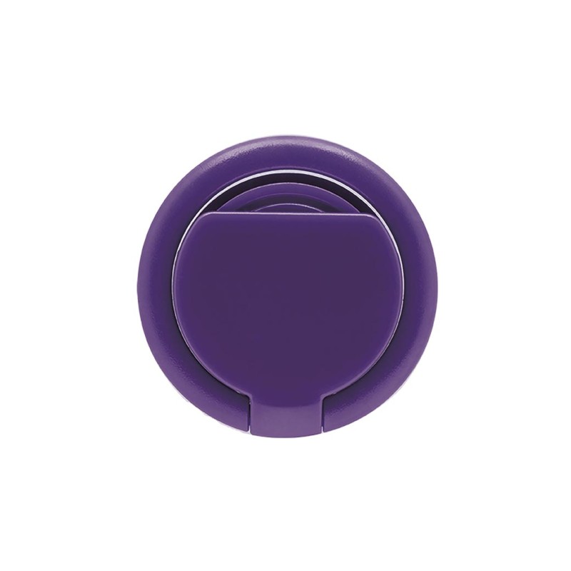 Supporto per cellulare in plastica viola personalizzato S26032VL