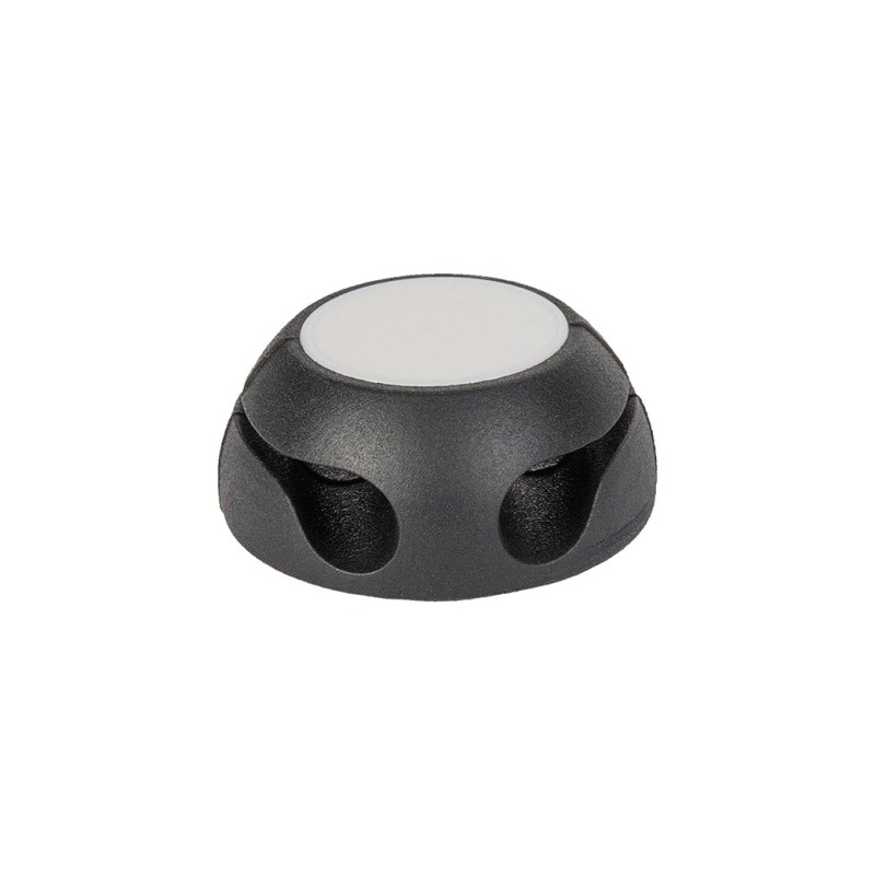 Passante per cavetti in silicone e plastica nero personalizzato S26033N
