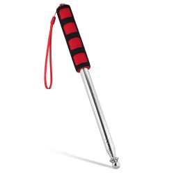 Asta telescopica porta bandiera in acciaio rosso personalizzato S26041R