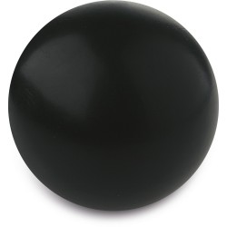 Pallina antistress in pu nero personalizzato S26111N Pallina antistress in pu nero personalizzato S26111N