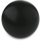 Pallina antistress in pu nero personalizzato S26111N
