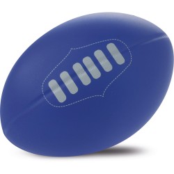 Pallina da rugby antistress in pu blu royal personalizzato S26118BL Pallina da rugby antistress in pu blu royal personalizzato S26118BL