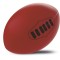 Pallina da rugby antistress in pu rosso personalizzato S26118R
