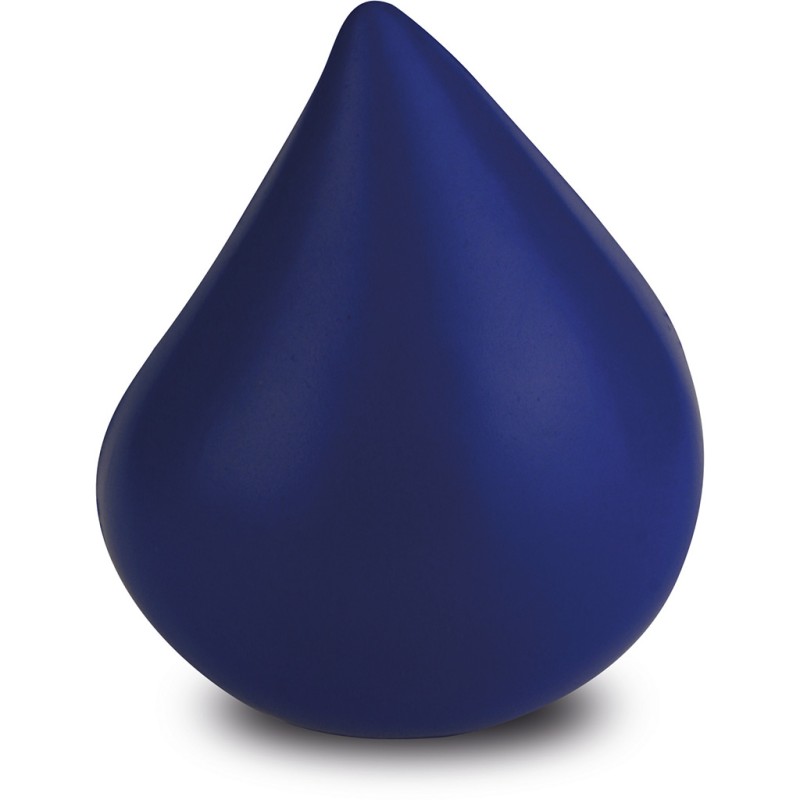 Goccia antistress in pu blu royal personalizzato S26123BL