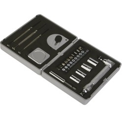 Kit attrezzi in metallo e plastica personalizzato S26154 Kit attrezzi in metallo e plastica personalizzato S26154
