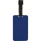 Targhetta da valigia in plastica blu royal personalizzato S26172BL