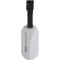 Targhetta da valigia in plastica bianco personalizzato S26173B