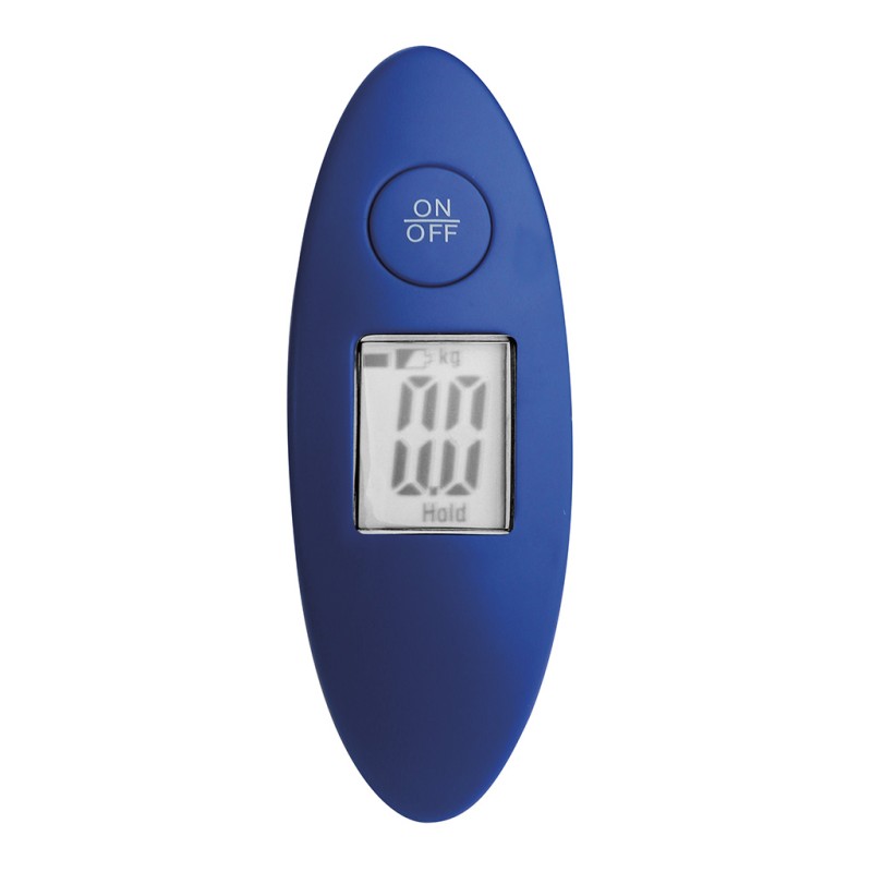 Bilancia per valigie in plastica blu royal personalizzato S26221BL