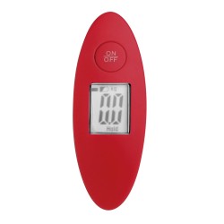 Bilancia per valigie in plastica rosso personalizzato S26221R