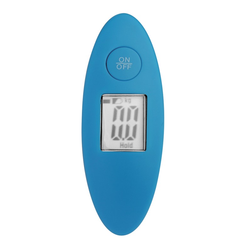 Bilancia per valigie in plastica blu sky personalizzato S26221SK