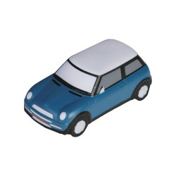 Mini cooper antistress in pu blu royal personalizzato S26227BL Mini cooper antistress in pu blu royal personalizzato S26227BL