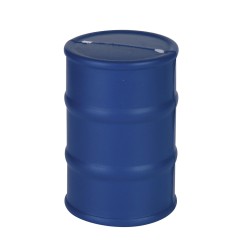 Bidone antistress in pu blu royal personalizzato S26244BL Bidone antistress in pu blu royal personalizzato S26244BL