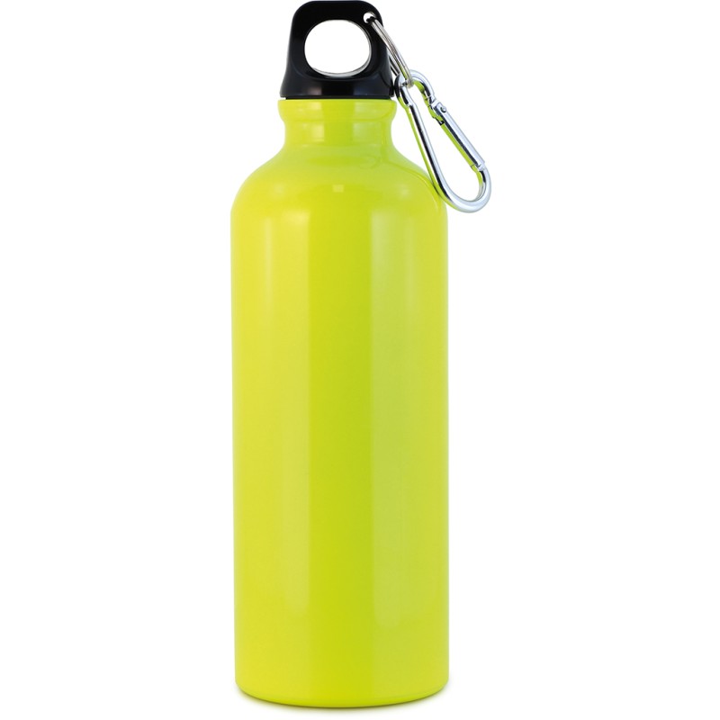 Borraccia in alluminio giallo personalizzato S26276G