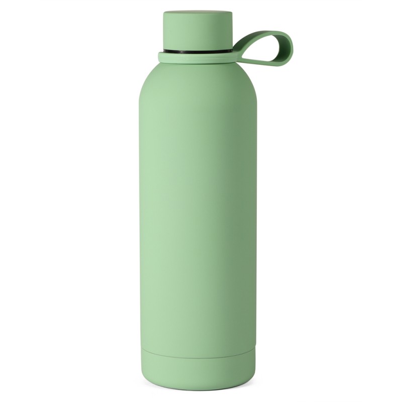 Borraccia termica verde salvia personalizzato S26287SA