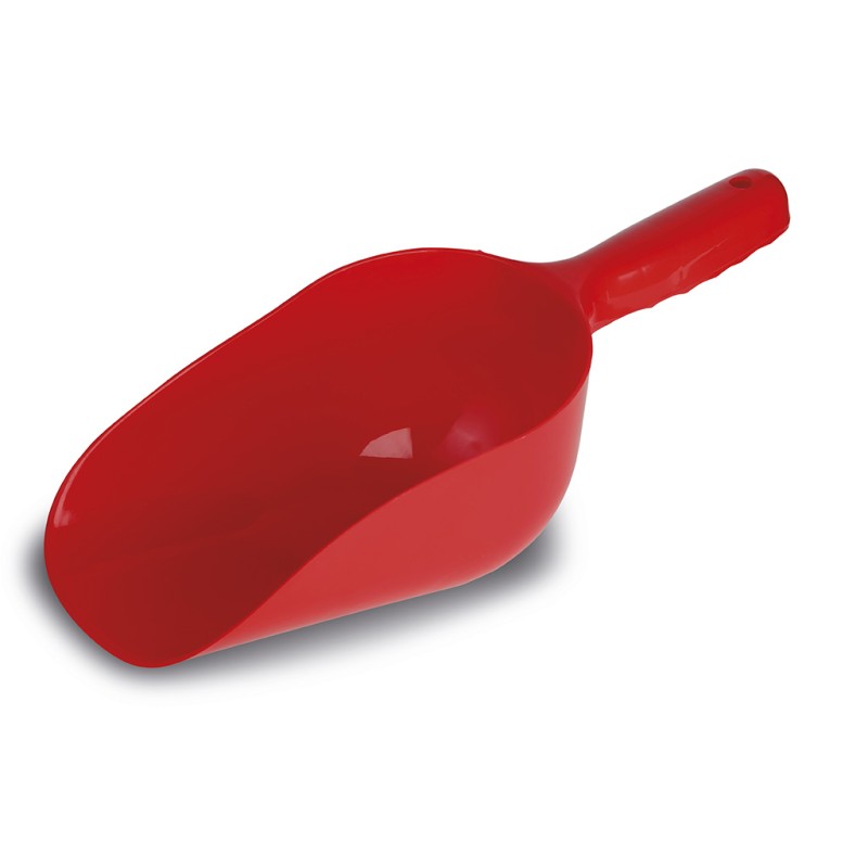 Paletta in plastica rosso personalizzato S26300R