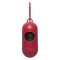 Dispenser per sacchetti igienici in plastica rosso personalizzato S26305R