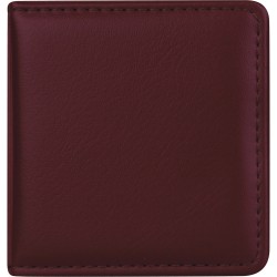 Blocchetto appunti in carta e plastica bordeaux personalizzato S26451BO