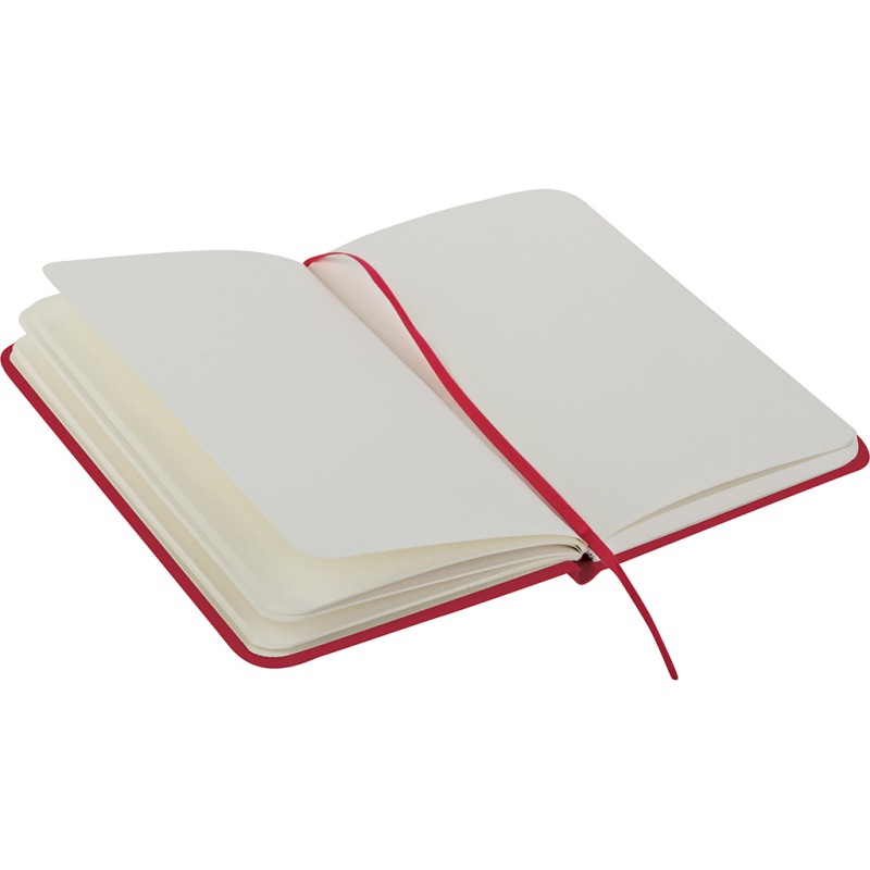 Blocco per appunti  in carta e pu rosso personalizzato S26465R Blocco per appunti  in carta e pu rosso personalizzato S26465R