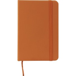 Blocco per appunti  in carta e pu arancione personalizzato S26464A Blocco per appunti  in carta e pu arancione personalizzato S26464A