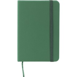 Blocco per appunti  in carta e pu verde personalizzato S26464V Blocco per appunti  in carta e pu verde personalizzato S26464V