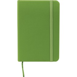 Blocco per appunti  in carta e pu verde acido personalizzato S26464VA Blocco per appunti  in carta e pu verde acido personalizzato S26464VA