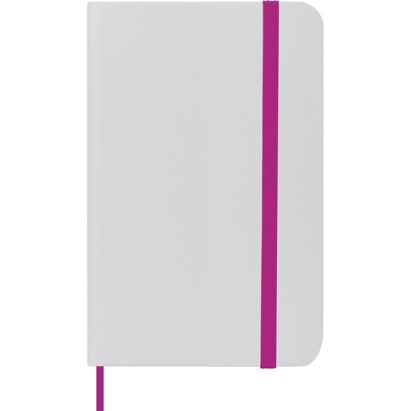 Blocco per appunti  in pvc e carta fucsia personalizzato S26483FU