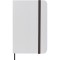 Blocco per appunti  in pvc e carta nero personalizzato S26483N