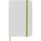 Blocco per appunti  in pvc e carta verde acido personalizzato S26483VA