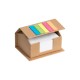 Blocchetto per appunti in cartone riciclato e carta personalizzato S26493 Blocchetto per appunti in cartone riciclato e carta personalizzato S26493
