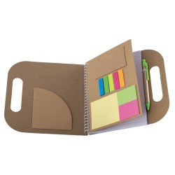 Blocco per appunti in cartone riciclato personalizzato S26496 Blocco per appunti in cartone riciclato personalizzato S26496