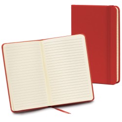 Blocco per appunti  in carta e pu rosso personalizzato S26499R Blocco per appunti  in carta e pu rosso personalizzato S26499R