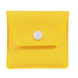 Posacenere tascabile in eva giallo personalizzato S26505G