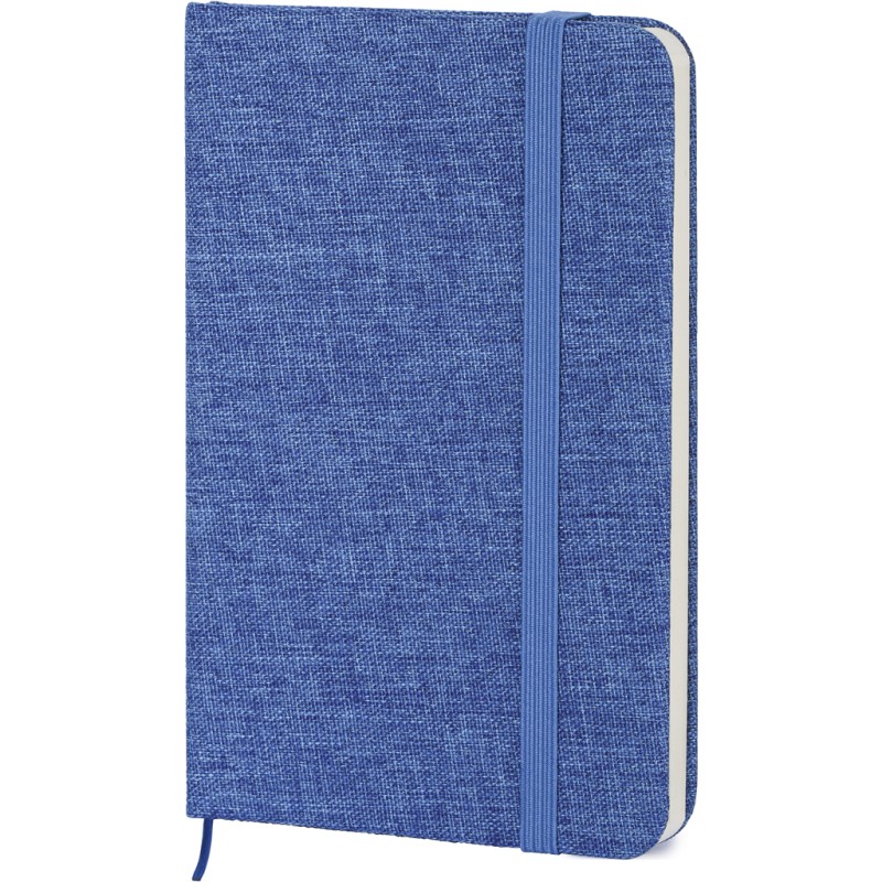Blocco per appunti in carta e rpet blu royal personalizzato S26516BL