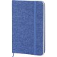 Blocco per appunti in carta e rpet blu royal personalizzato S26516BL
