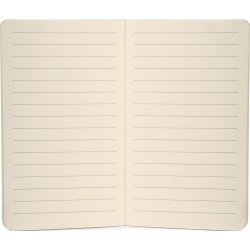 Blocco per appunti in carta e con copertina morbida in pu rosso personalizzato S26518R