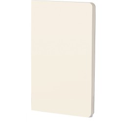 Blocco per appunti in carta e con copertina morbida in pu bianco personalizzato S26518B