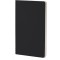 Blocco per appunti in carta e con copertina morbida in pu nero personalizzato S26518N