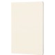 Blocco per appunti in carta e con copertina morbida in pu bianco personalizzato S26519B