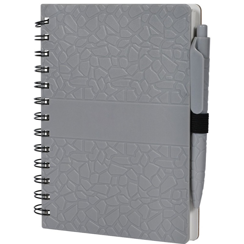 Blocco per appunti grigio personalizzato S26533GR