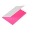 Blocchetto fogli elettrostatici in pp fucsia personalizzato S26535FU