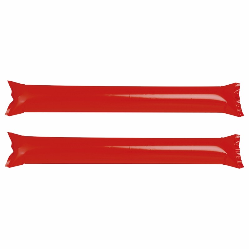 Bang bang gonfiabili (coppia) in pe rosso personalizzato S26630R