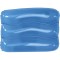 Cuscino gonfiabile in pvc trasparente/blu royal personalizzato S26640TR/BL